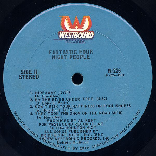 Fantastic Four : Night People (LP, Album, Ter)