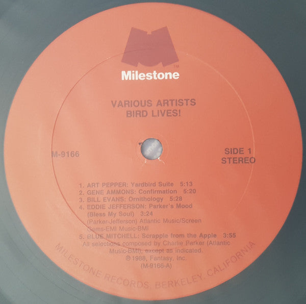 Various : Bird Lives! Music Of Charlie Parker (LP, Comp)