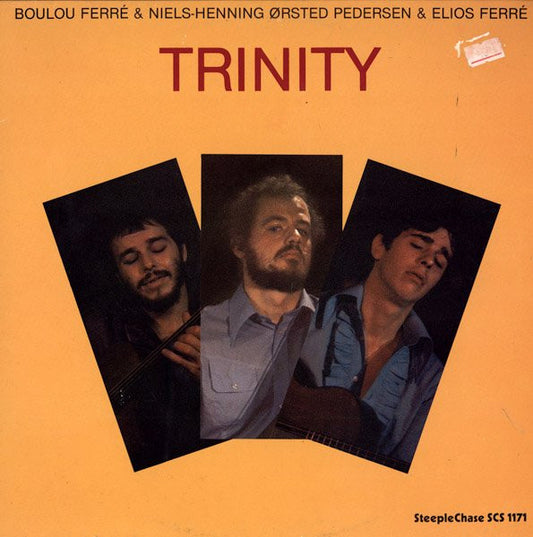 Boulou Ferré & Niels-Henning Ørsted Pedersen & Elios Ferré : Trinity (LP, Album)