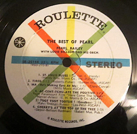 Pearl Bailey : The Best Of Pearl Bailey (LP, Album)