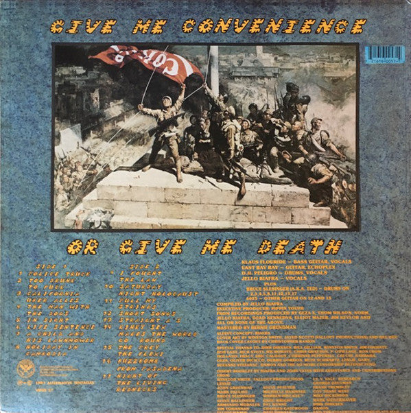 Dead Kennedys : Give Me Convenience Or Give Me Death (LP, Comp, RP + Flexi, 7", RP)