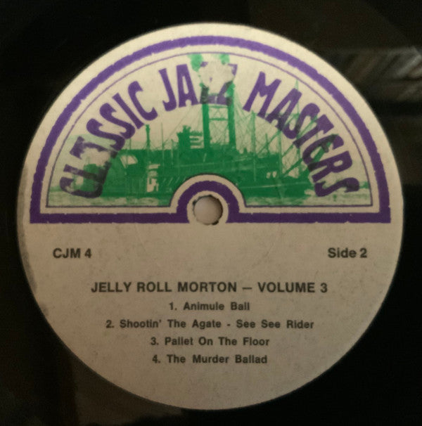 Jelly Roll Morton : The Library Of Congress Recordings Volume 3 (LP, RM)