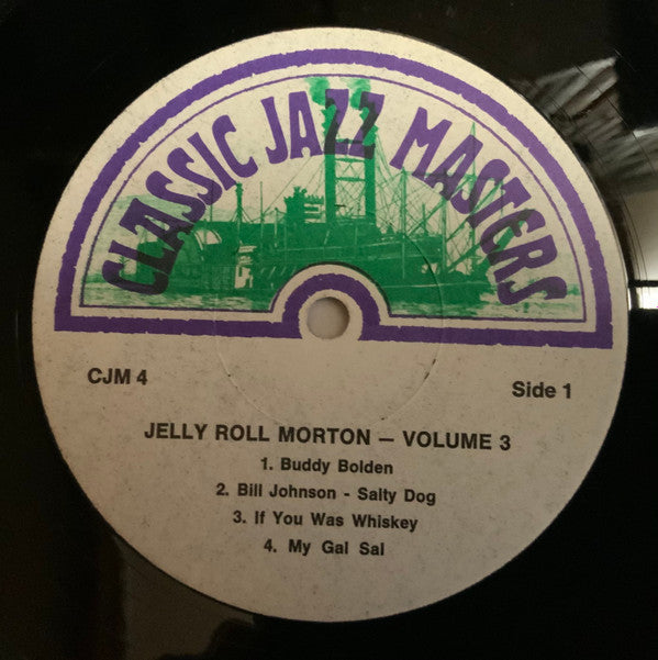 Jelly Roll Morton : The Library Of Congress Recordings Volume 3 (LP, RM)