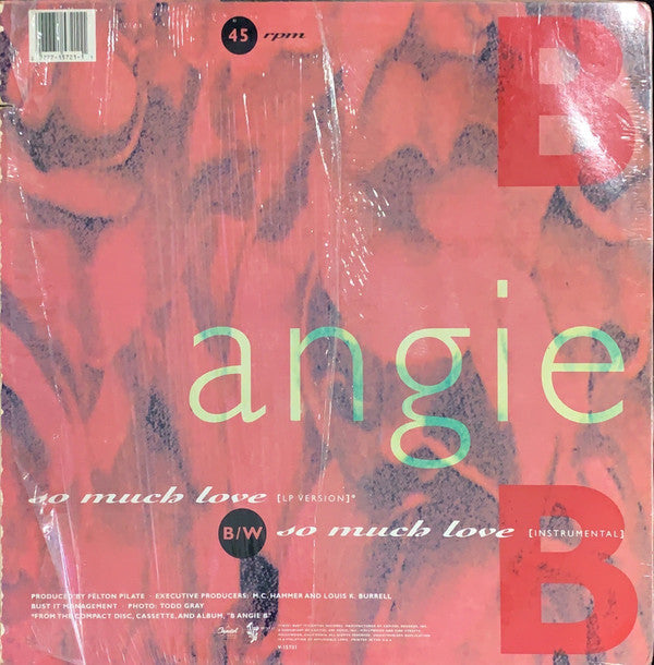B Angie B : So Much Love (12", Single)