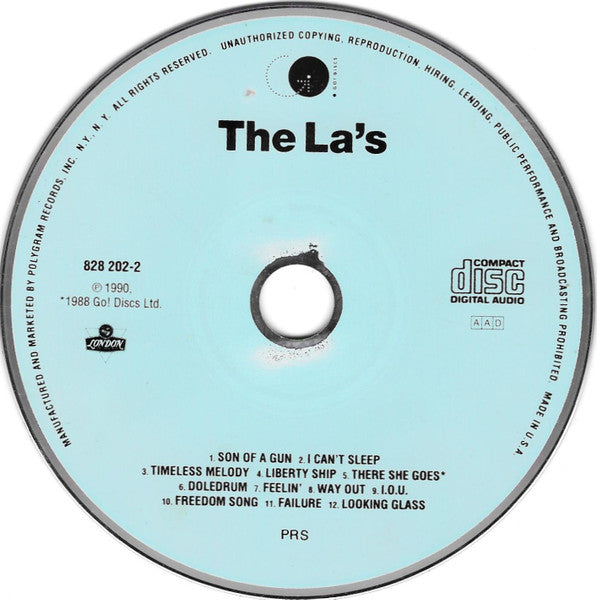 The La's : The La's (CD, Album)