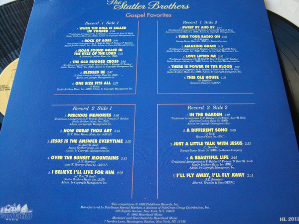 The Statler Brothers : Gospel Favorites (2xLP)