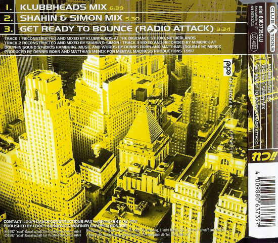 Brooklyn Bounce : Get Ready To Bounce (The Remixes) (Minimax, Maxi)