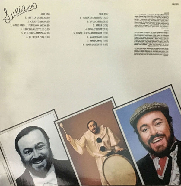 Luciano Pavarotti : Luciano (LP, Album, Comp)
