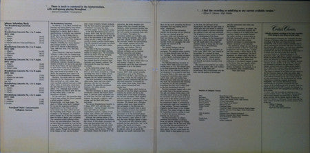 J. S. Bach*, Franzjosef Maier : The Brandenburg Concertos (Complete) (2xLP)