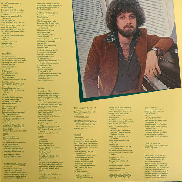 Keith Green (2) : No Compromise (LP, Album, Gat)