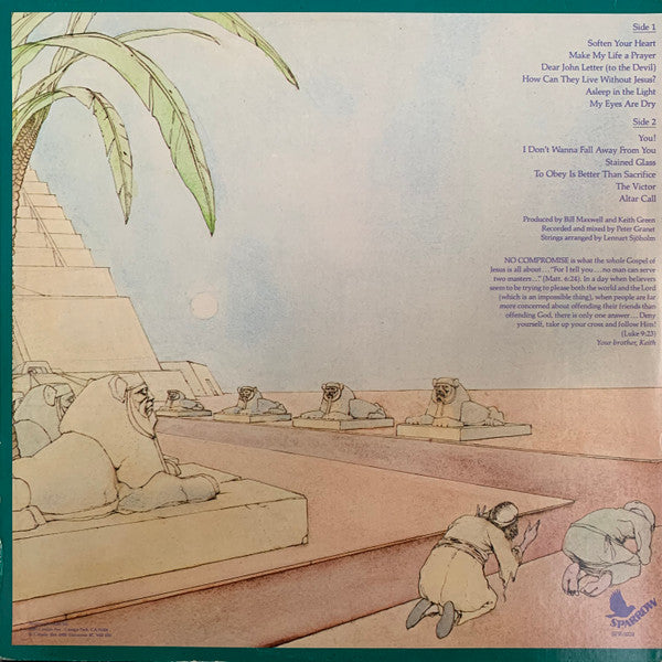 Keith Green (2) : No Compromise (LP, Album, Gat)