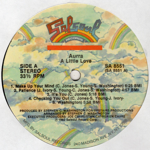 Aurra : A Little Love (LP, Album)