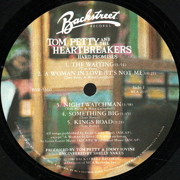 Tom Petty And The Heartbreakers : Hard Promises (LP, Album)