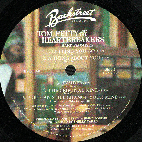 Tom Petty And The Heartbreakers : Hard Promises (LP, Album)