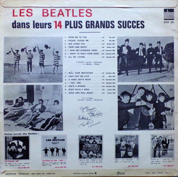 Les Beatles* : Dans Leurs 14 Plus Grands Succès (LP, Comp)