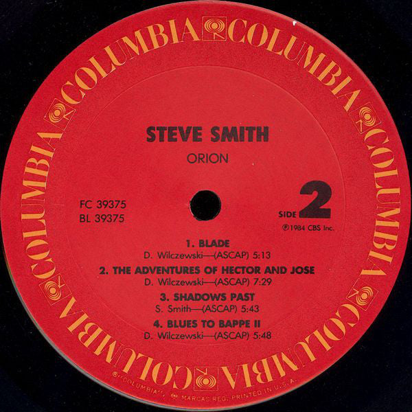 Steve Smith (5), Vital Information : Orion (LP, Album)