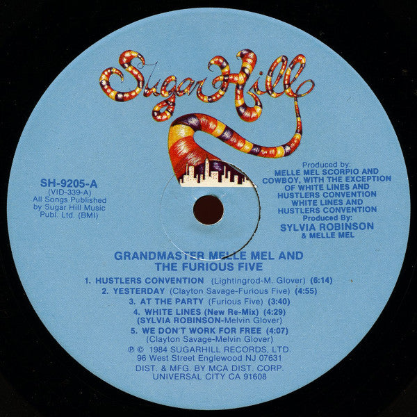 Grandmaster Melle Mel And The Furious Five* : Grandmaster Melle Mel And The Furious Five (LP, Album)