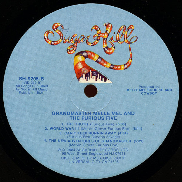 Grandmaster Melle Mel And The Furious Five* : Grandmaster Melle Mel And The Furious Five (LP, Album)