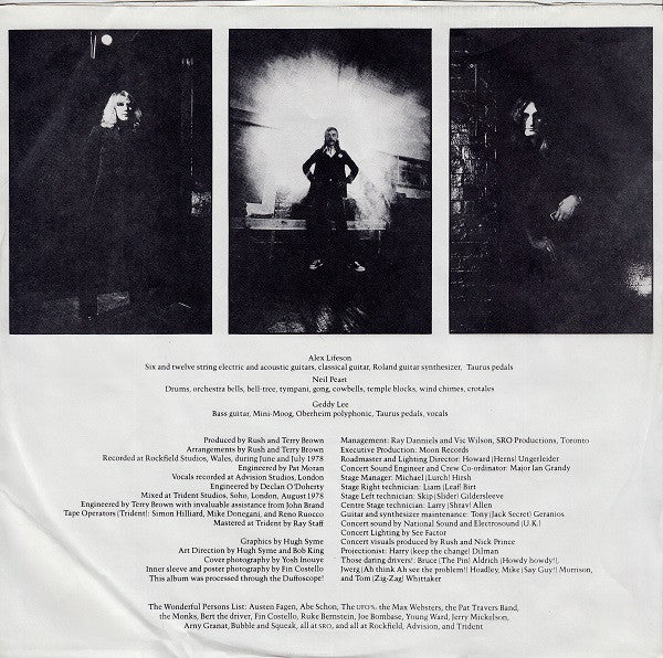 Rush : Hemispheres (LP, Album, RE)