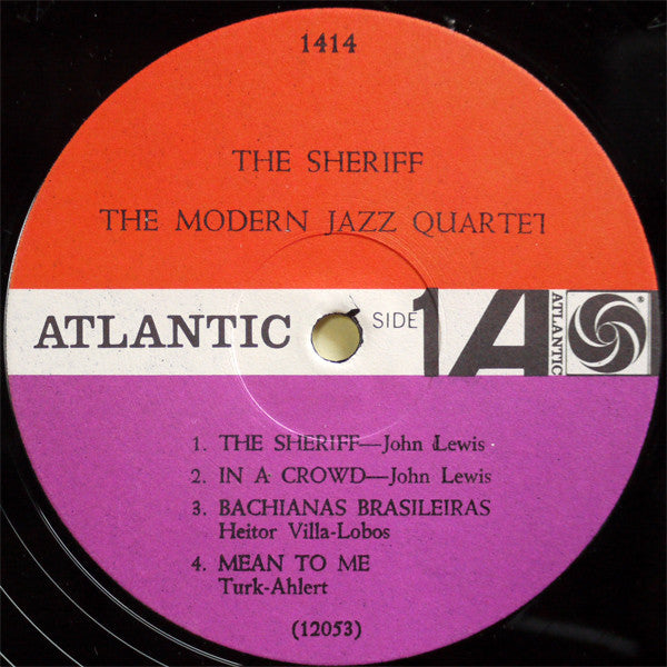 The Modern Jazz Quartet : The Sheriff (LP, Mono)