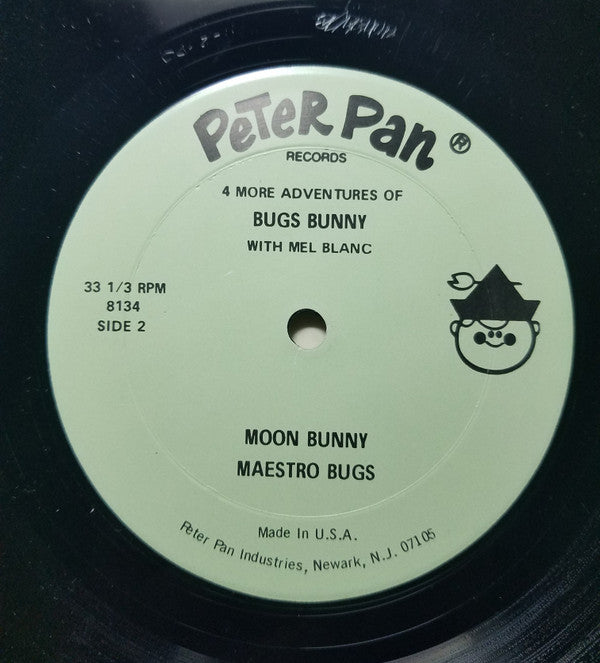Bugs Bunny Starring The Voices Of Mel Blanc : 4 More Adventures Of Bugs Bunny (LP)