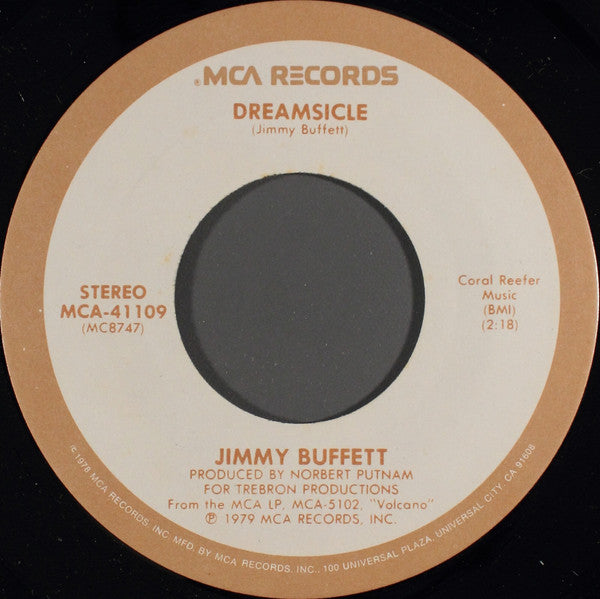 Jimmy Buffett : Fins  (7", Single, Spe)