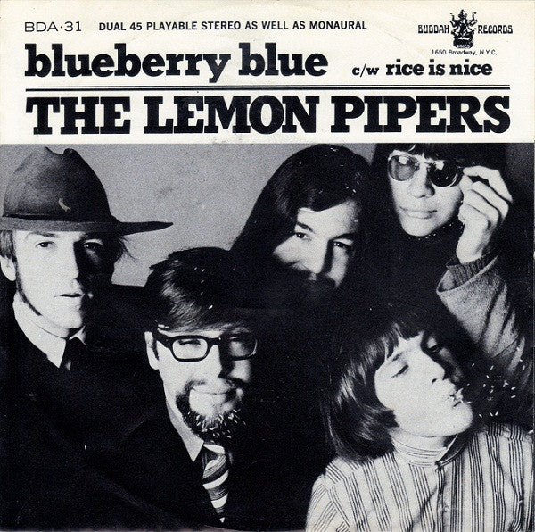 The Lemon Pipers : Rice Is Nice / Blueberry Blue (7", Single)