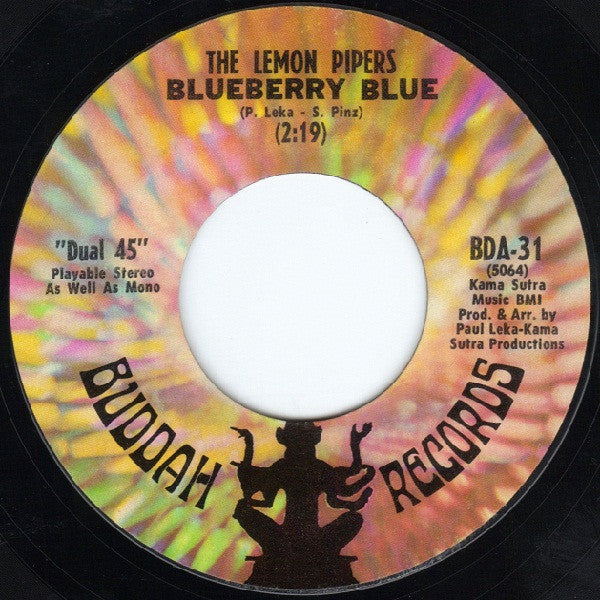 The Lemon Pipers : Rice Is Nice / Blueberry Blue (7", Single)