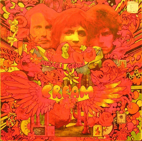 Cream (2) : Disraeli Gears (LP, Album, RE, 72 )