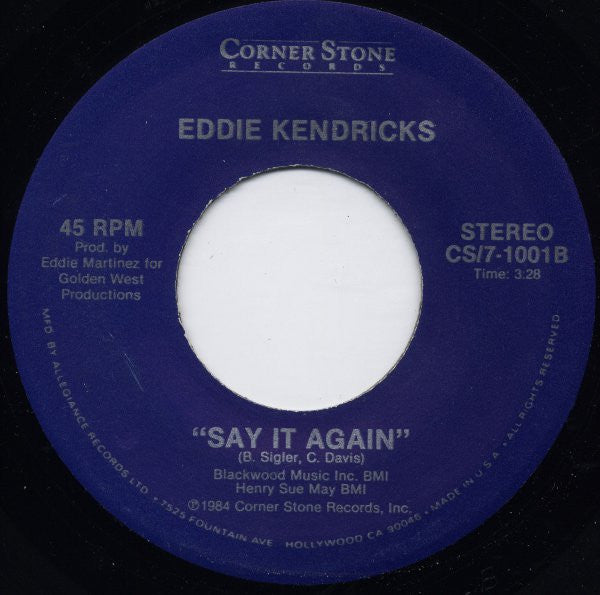 Eddie Kendricks : Surprise Attack (7")