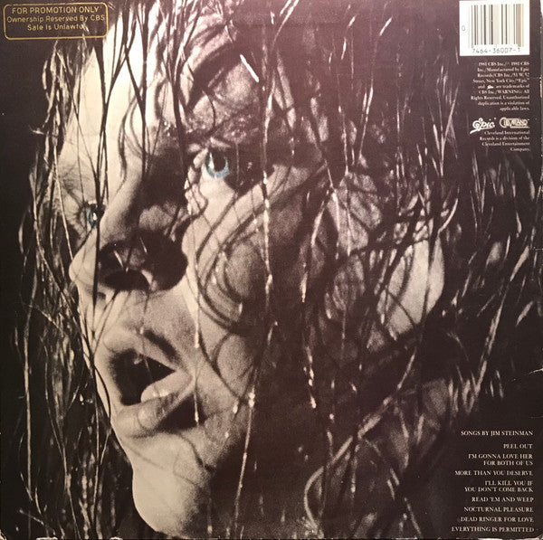 Meat Loaf : Dead Ringer (LP, Album, Promo, KM )
