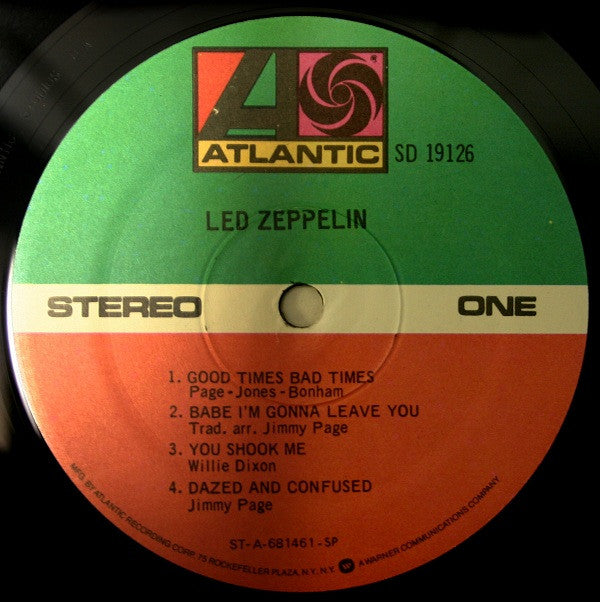 Led Zeppelin : Led Zeppelin (LP, Album, RE)
