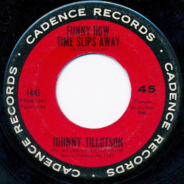 Johnny Tillotson : A Very Good Year For Girls / Funny How Time Slips Away (7", Single)