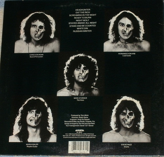 Krokus : Headhunter (LP, Album, Hau)