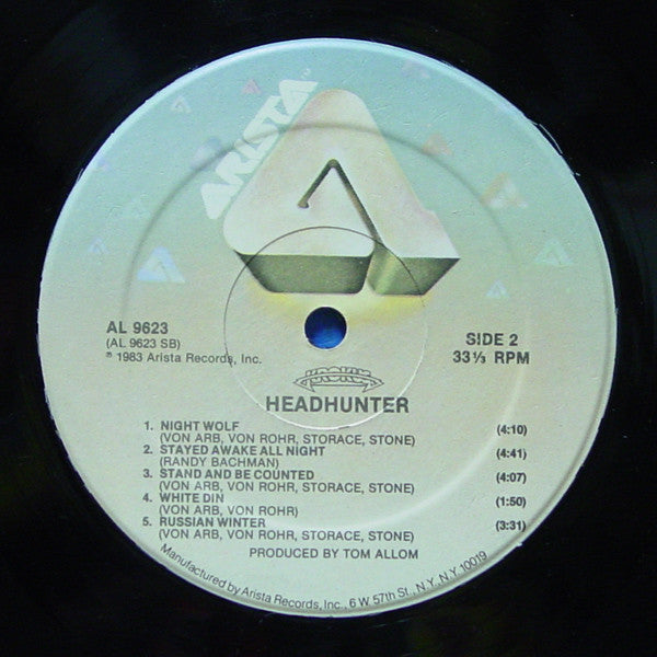 Krokus : Headhunter (LP, Album, Hau)