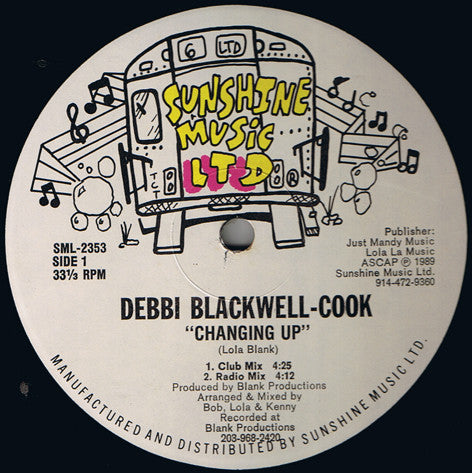 Debbi Blackwell-Cook* : Changing Up (12")