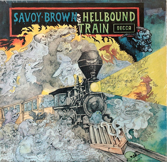 Savoy Brown : Hellbound Train (LP, Album, Gat)