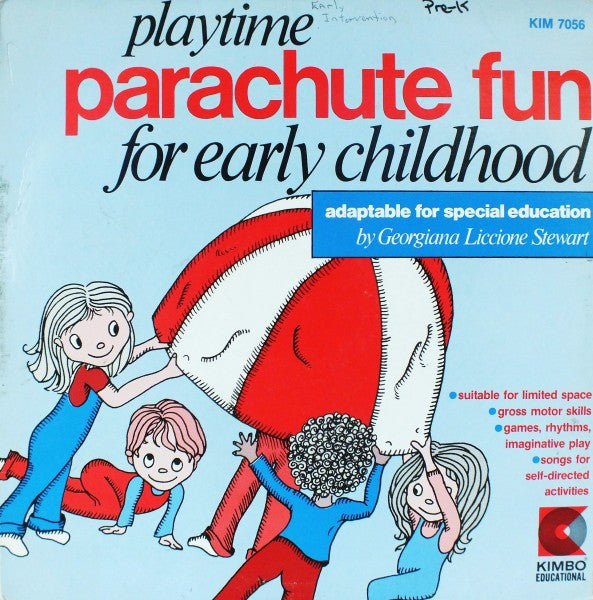 Georgiana Liccione Stewart* : Playtime Parachute Fun For Early Childhood (LP, Album)