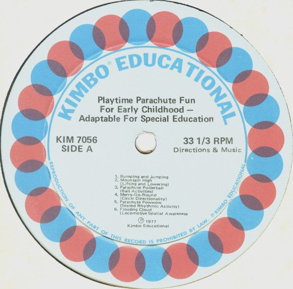Georgiana Liccione Stewart* : Playtime Parachute Fun For Early Childhood (LP, Album)