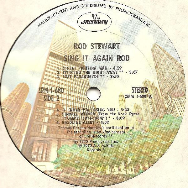 Rod Stewart : Sing It Again Rod (LP, Comp, RP)