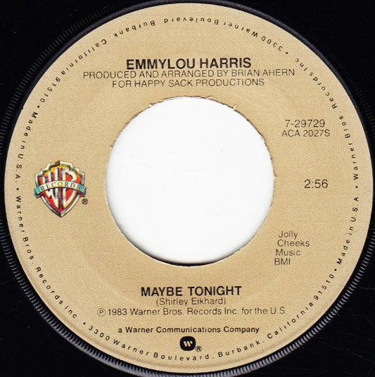 Emmylou Harris : I'm Movin' On (7", Single, Jac)