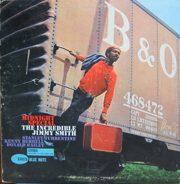 The Incredible Jimmy Smith* : Midnight Special (LP, Album, RE, NY )