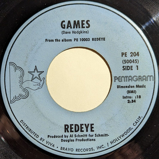 Redeye (5) : Games (7", Single)