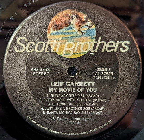 Leif Garrett : My Movie Of You (LP)