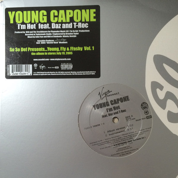 Young Capone : I'm Hot  (12")