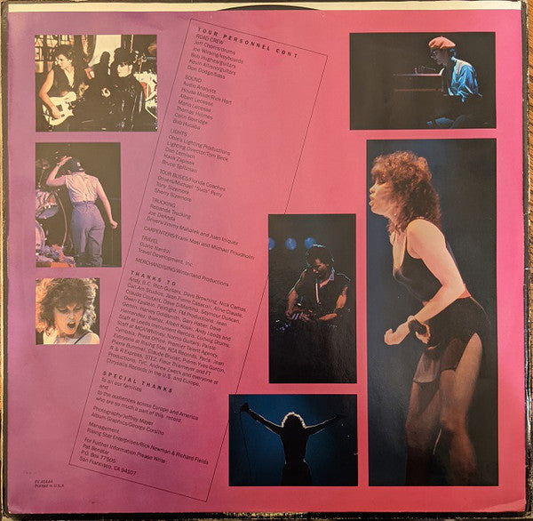 Benatar* : Live From Earth (LP, Album, PRC)
