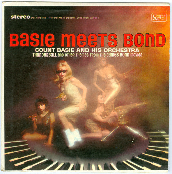 Count Basie And His Orchestra* : Basie Meets Bond (7", EP, Jukebox)