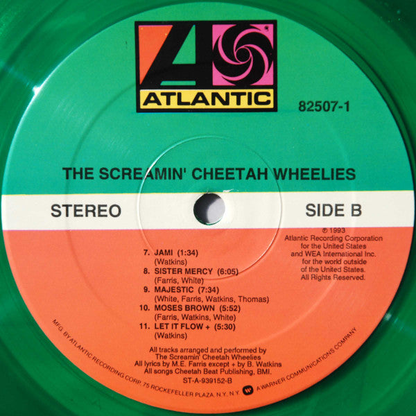 The Screamin' Cheetah Wheelies : The Screamin' Cheetah Wheelies (LP, Album, Gre)