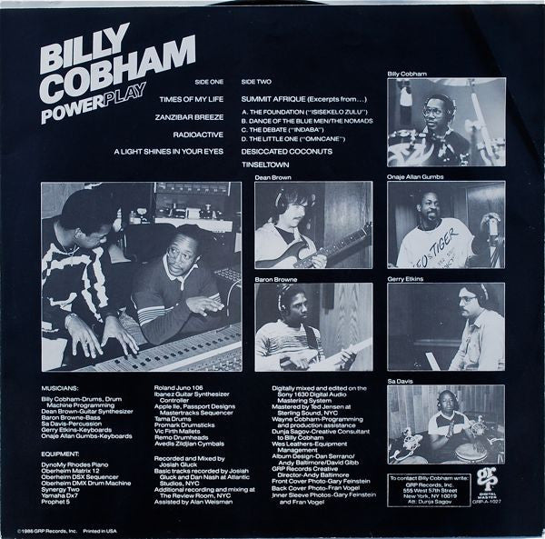Billy Cobham : Powerplay (LP, Album)