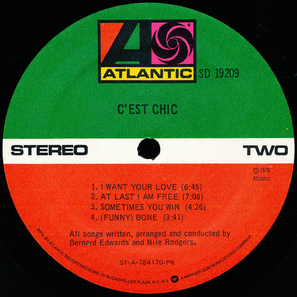 Chic : C'est Chic (LP, Album, PR )